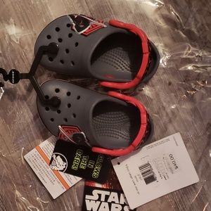 Star wars toddler crocs